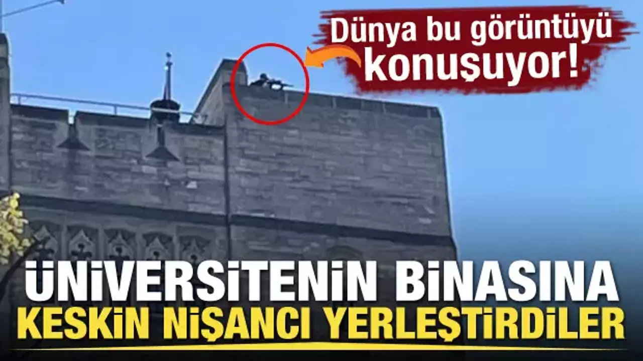 Özgürlükler(!) Ülkesi Abd'de Üniversitenin Binasına Keskin Nişancı 